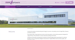 Desktop Screenshot of lenzing-instruments.com